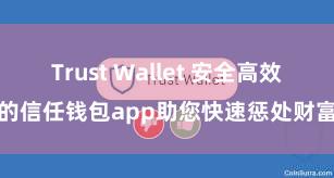 Trust Wallet 安全高效的信任钱包app助您快速惩处财富