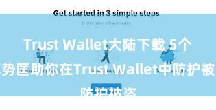 Trust Wallet大陆下载 5个阵势匡助你在Trust Wallet中防护被盗